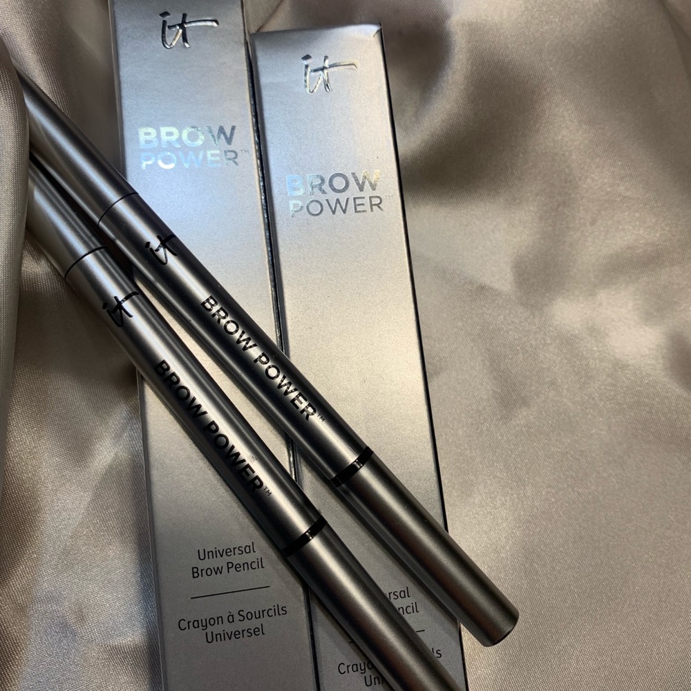 It Cosmetics Universal Brow Pencil Taupe Set of 2 - Picture 3 of 4